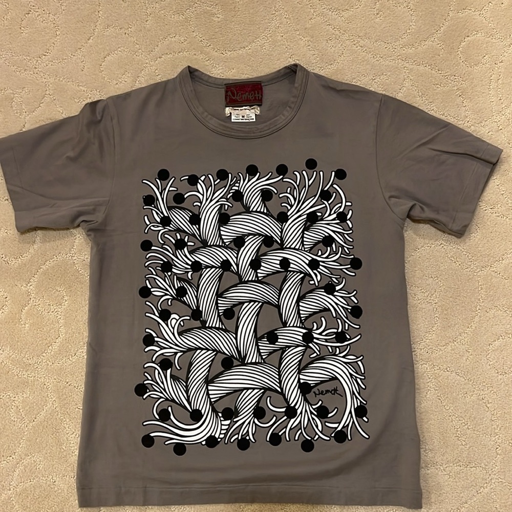 Comme Des garçons x Christopher Nemeth sweater. Grey. 2024 limited edition
